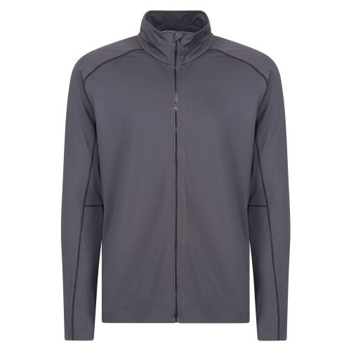 Front - Regatta Professional Mens Stretch Full Zip Midlayer