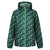 Front - Regatta Womens/Ladies Orla Kiely Pack-It Leaf Print Waterproof Jacket