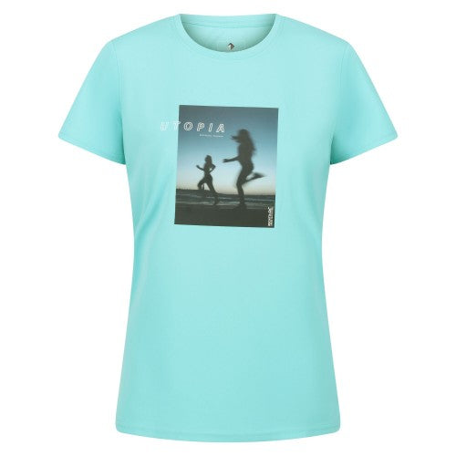 Front - Regatta Womens/Ladies Fingal VII Utopia Running T-Shirt