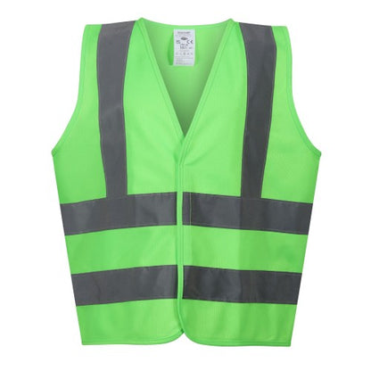 Front - Regatta Professional Childrens/Kids Hi-Vis Vest