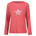 Front - Regatta Womens/Ladies Carlene Long-Sleeved T-Shirt