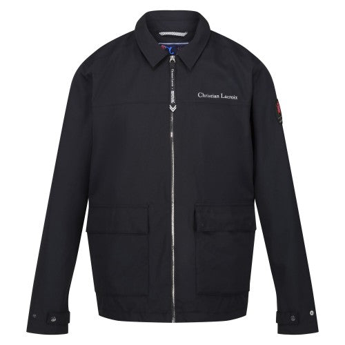 Front - Regatta Mens Christian Lacroix Ramatuelle Waterproof Jacket