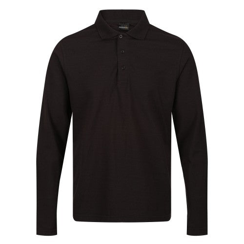 Front - Regatta Professional Mens Long-Sleeved Polo Shirt