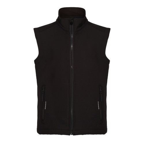 Front - Regatta Professional Childrens/Kids Softshell Reflective Gilet