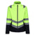 Front - Regatta Mens Pro Hi-Vis 2 Layer Soft Shell Jacket