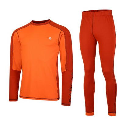 Front - Dare 2B Mens Exchange III Moisture Wicking Base Layer Set