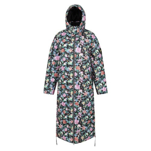 Front - Regatta Womens/Ladies Christian Lacroix Milhaud Floral Longline Padded Jacket
