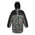 Front - Regatta Womens/Ladies Christian Lacroix Cailar Floral Longline Waterproof Jacket