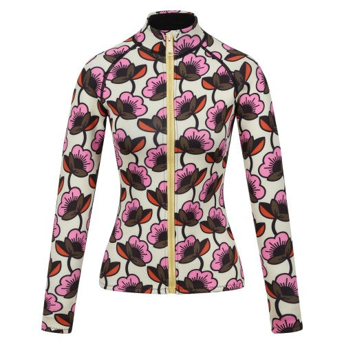 Front - Regatta Womens/Ladies Orla Kiely Passion Flower Scuba Top