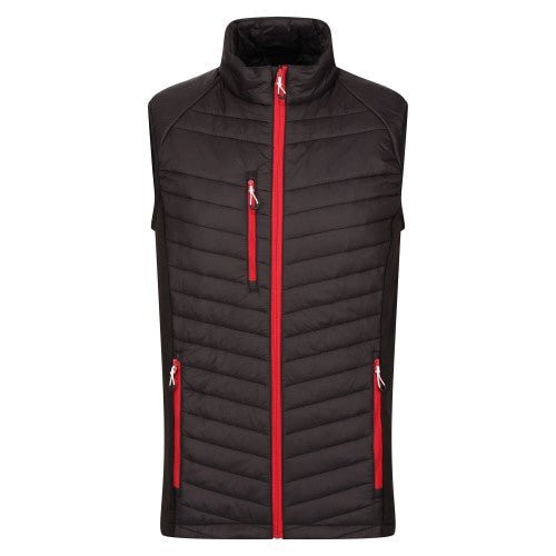 Front - Regatta Professional Mens Quilted Hybrid Gilet