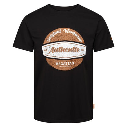 Front - Regatta Professional Mens Cotton T-Shirt