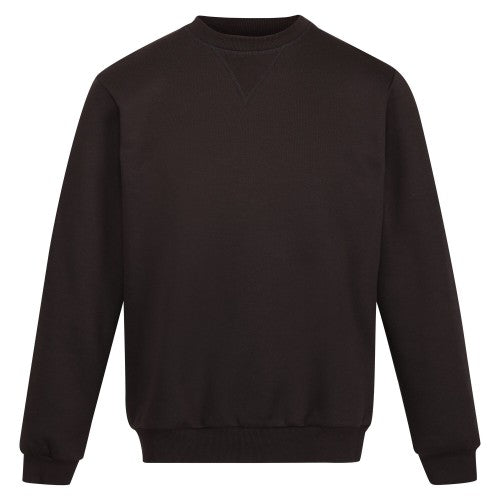 Front - Regatta Professional Mens Crew Neck Sweatshirt