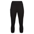 Front - Regatta Womens/Ladies Holeen Stretch Breathable 3/4 Leggings