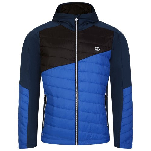 Front - Dare 2B Mens Touring Contrast Panel Hybrid Jacket