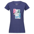 Front - Regatta Womens/Ladies Breezed III Happy Wandering T-Shirt