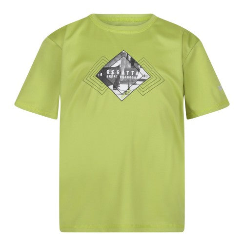 Front - Regatta Childrens/Kids Alvarado VII Established T-Shirt