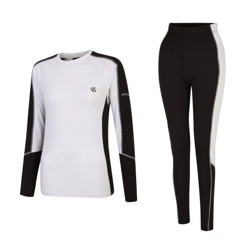 Front - Dare 2B Womens/Ladies Exchange III Contrast Panel Base Layer Set