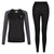 Front - Dare 2B Womens/Ladies Exchange III Two Tone Base Layer Set