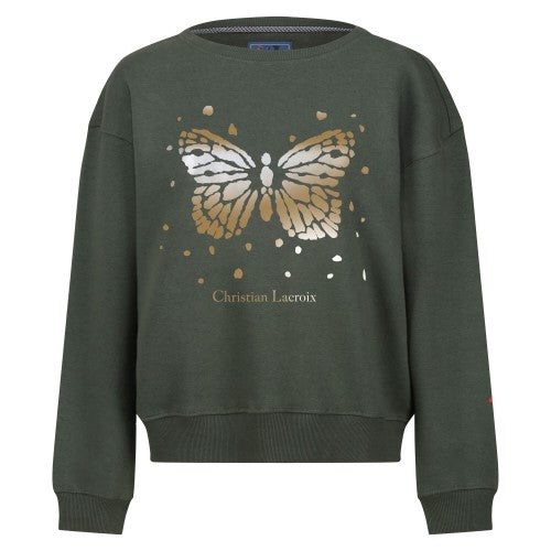 Front - Regatta Womens/Ladies Christian Lacroix Beauvision Butterfly Sweatshirt