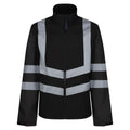Front - Regatta Professional Mens Softshell High-Vis Jacket