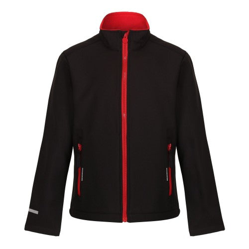 Front - Regatta Professional Childrens/Kids 2 Layer Soft Shell Jacket