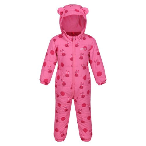 Front - Regatta Childrens/Kids Penrose Rabbit Puddle Suit
