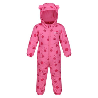 Front - Regatta Childrens/Kids Penrose Rabbit Puddle Suit