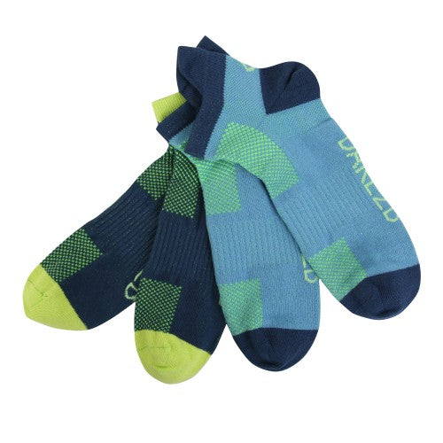 Front - Dare 2B Unisex Adult Accelerate Socks (Pack of 2)