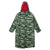 Front - Regatta Unisex Adult Camouflage Oversized Changing Robe