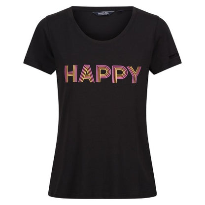 Front - Regatta Womens/Ladies Fingal VIII Enjoy Every Moment T-Shirt