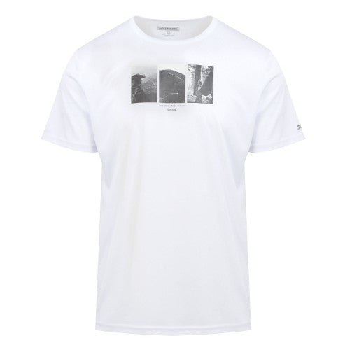 Front - Regatta Mens Fingal VIII Graphic Print T-Shirt