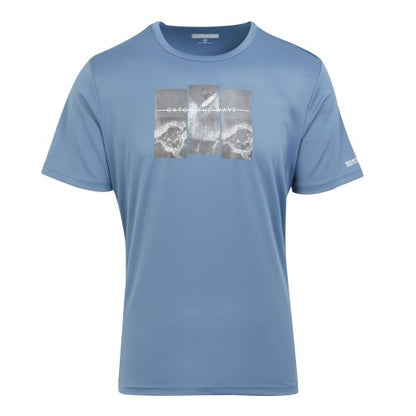 Front - Regatta Mens Fingal VIII Ocean T-Shirt