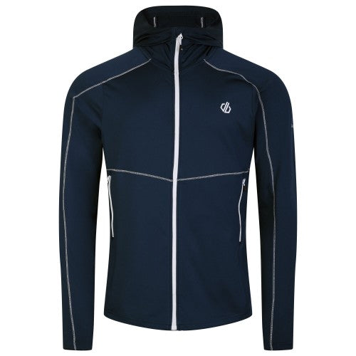 Front - Dare 2B Mens Assimilate Core Stretch Hooded Midlayer