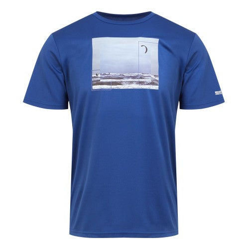 Front - Regatta Mens Fingal VIII Seaside T-Shirt