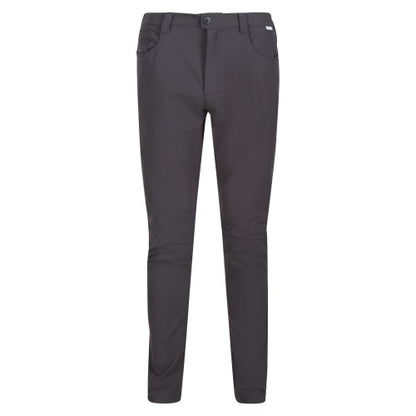 Front - Regatta Mens Kennick Stretch Hiking Trousers