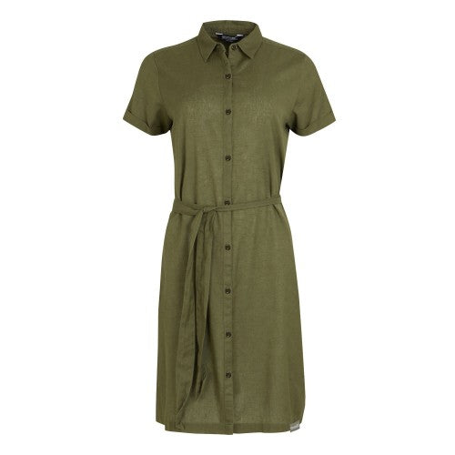 Front - Regatta Womens/Ladies Rema Shirt Dress