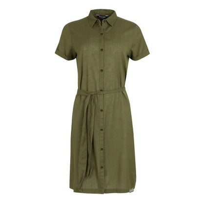 Front - Regatta Womens/Ladies Rema Shirt Dress