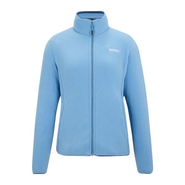 Washed Denim - Front - Regatta Womens-Ladies Clemence IV Full Zip Fleece