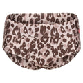 Front - Regatta Womens/Ladies Paloma Leopard Print Swim Briefs