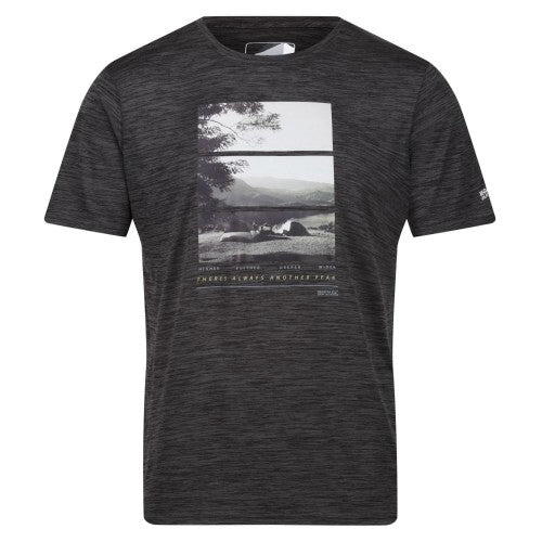 Front - Regatta Mens Fingal VII Quick Dry Breathable T-Shirt
