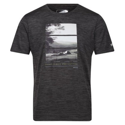 Front - Regatta Mens Fingal VII Quick Dry Breathable T-Shirt