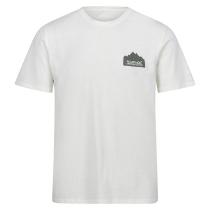 Front - Regatta Mens Breezed IV Graphic Print T-Shirt