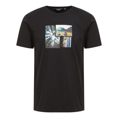 Front - Regatta Mens Cline VIII Photograph T-Shirt