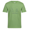 Front - Regatta Mens Breezed IV Tree T-Shirt