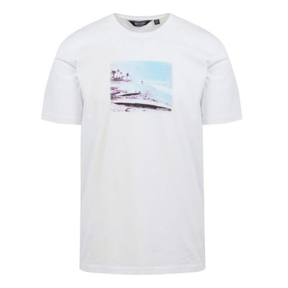 Front - Regatta Mens Cline VIII Beach T-Shirt