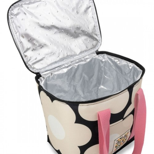 Black - Lifestyle - Regatta Orla Kiely 12L Sixties Daisy Cool Bag