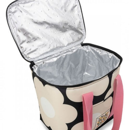 Black - Lifestyle - Regatta Orla Kiely 12L Sixties Daisy Cool Bag