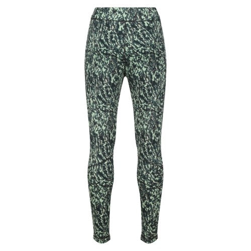 Front - Regatta Womens/Ladies Holeen Camo Winter Leggings