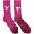 Front - Nirvana Unisex Adult In Utero Angel Ankle Socks