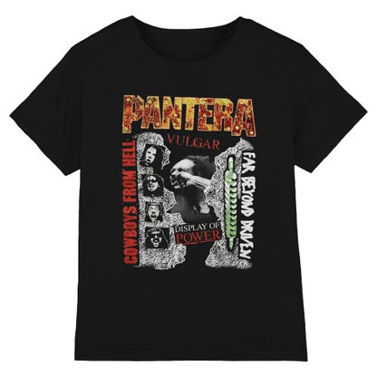 Front - Pantera Unisex Adult 3 Albums Cotton T-Shirt